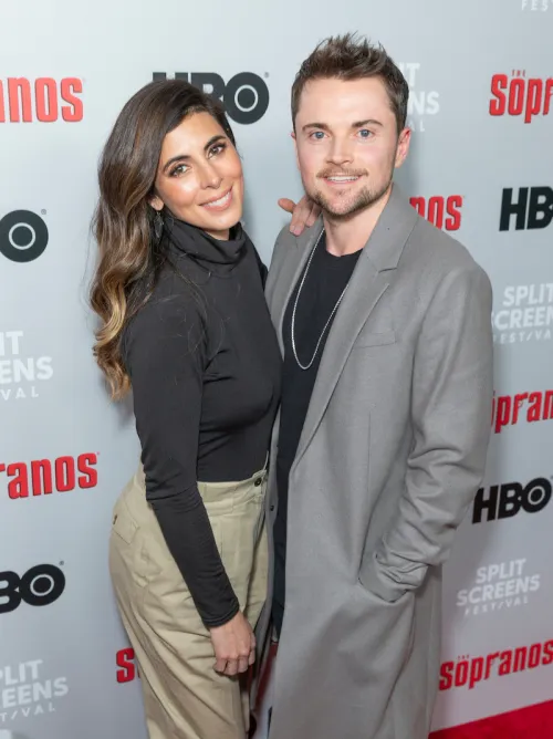 Jamie-Lynn Sigler and Robert Iler at "The Sopranos" 20th anniversary screening and discussion in January 2019