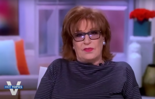 Joy Behar on "The View" in January 2021