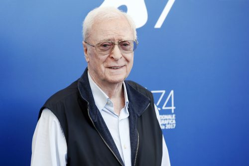 Michael Caine at the Venice Film Festival in September 2017