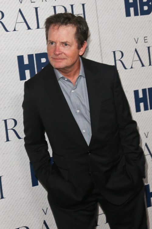 Michael J. Fox at the premiere of "Very Ralph" in October 2019