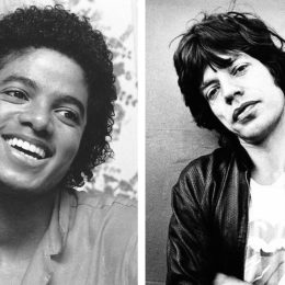 Michael Jackson and Mick Jagger