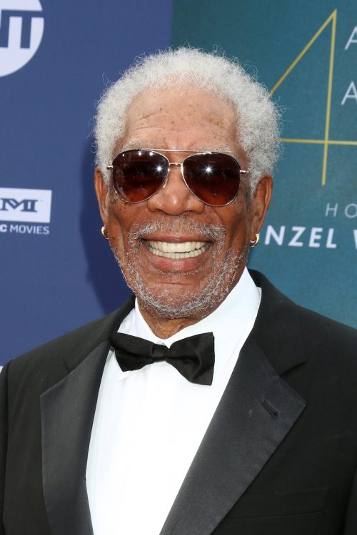 Morgan Freeman at the AFI Honors Denzel Washington in June 2019