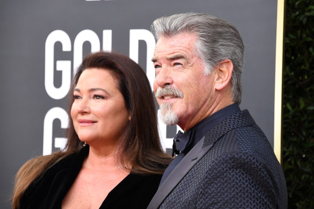 Pierce Brosnan and wife Keely Shaye Smith 
