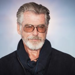 Pierce Brosnan with sunglasses