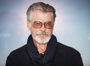 Pierce Brosnan with sunglasses