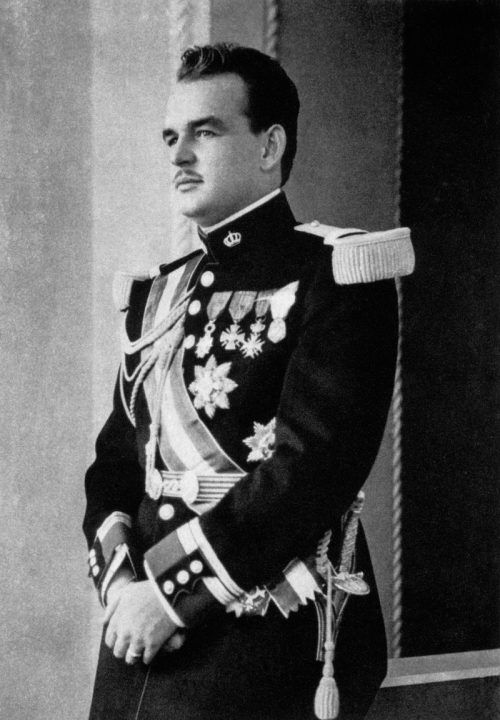 A portrait of Prince Rainier from 1949