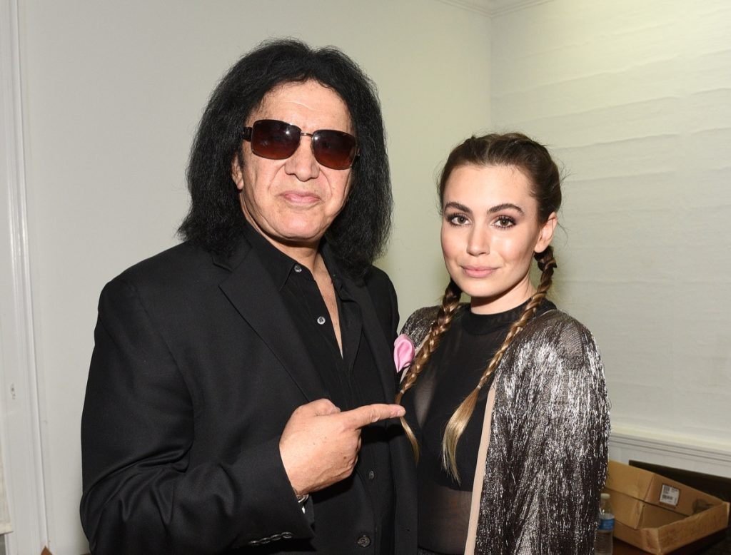 Gene Simmons and daughter Sophie Simmons
