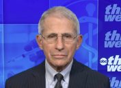 Dr. Anthony Fauci appearing on ABC's This Week on October 24, 2021