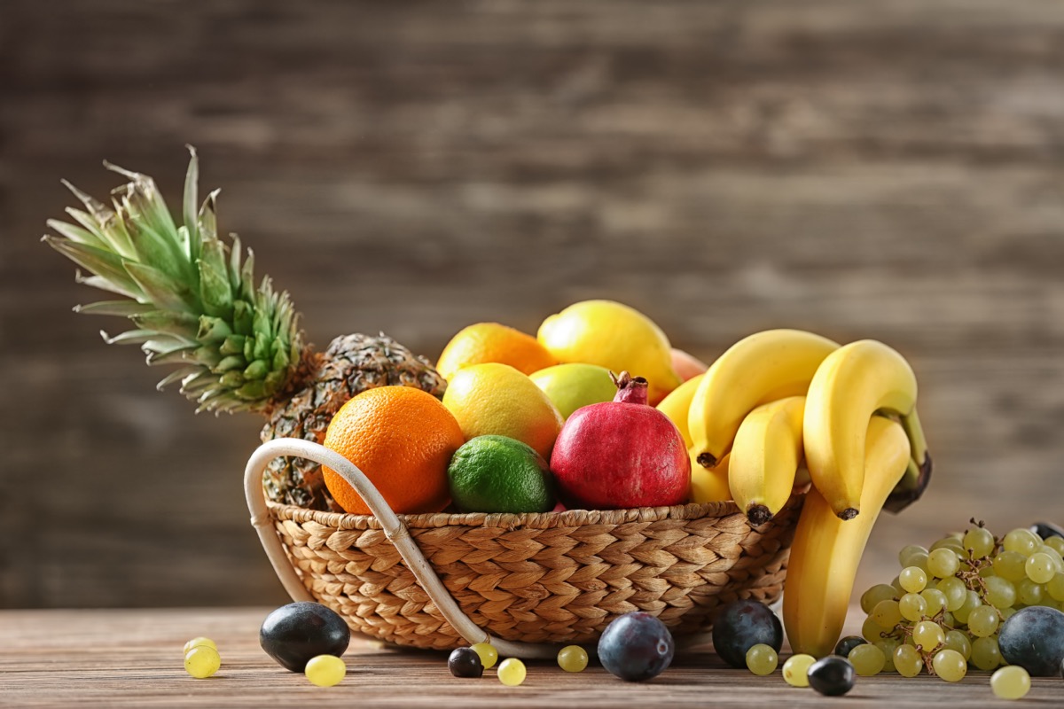 a bowl of different fruit that could give you photophytodermatitis