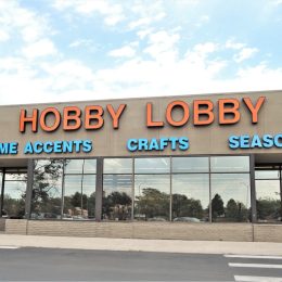 exterior of a hobby lobby store in the daytime