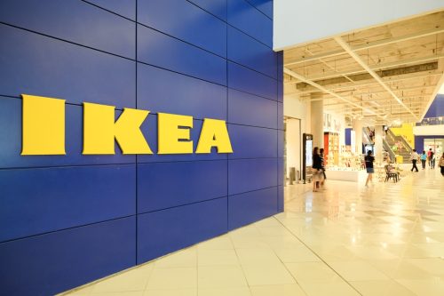 BANGNA, THAILAND-SEPTEMBER 9, 2016: The Ikea store of Thailand. IKEA is the world's largest furniture retailer and sells ready to assemble furniture. Founded in Sweden in 1943