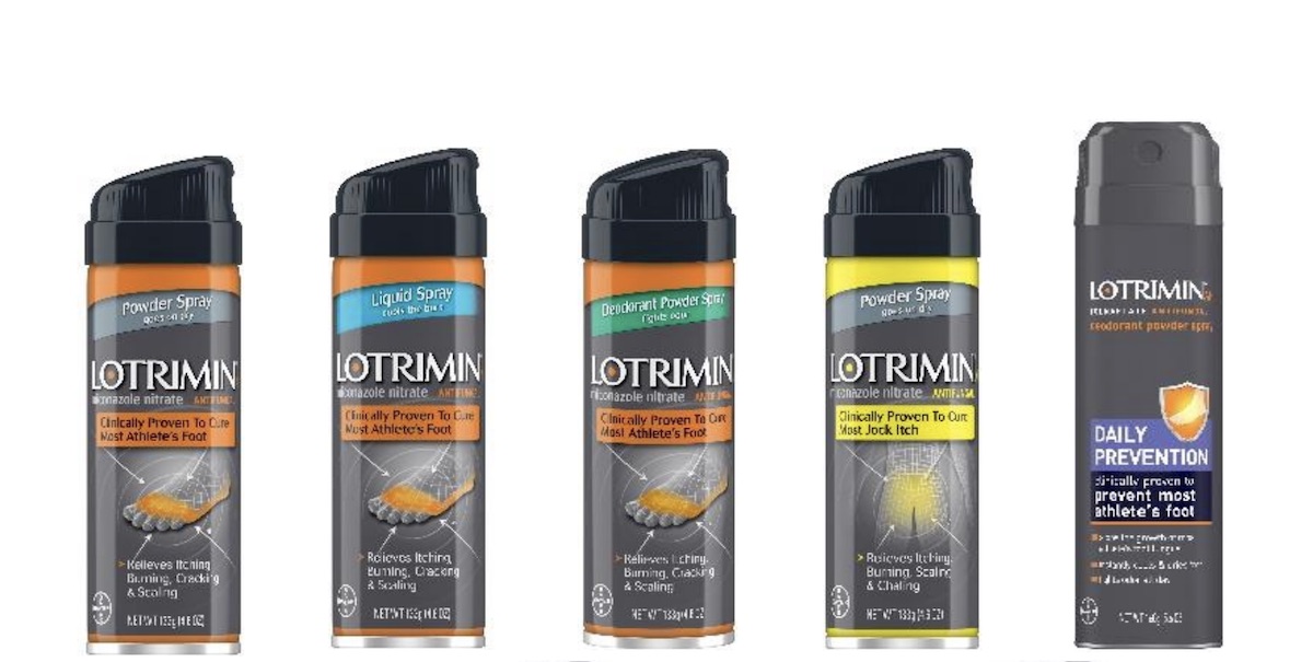 Lotrimin products affected by Bayer Oct. 2021 recall