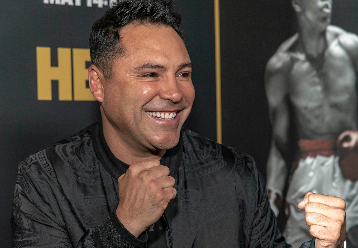 Oscar De La Hoya Says He Paid “Mobsters” to Stop Lingerie Photo Leak
