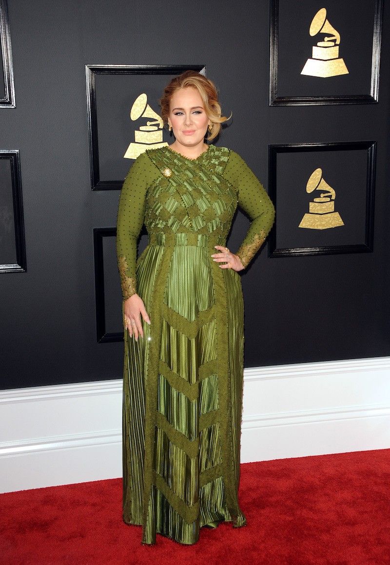 Adele a 2017-es Grammy-díjátadón