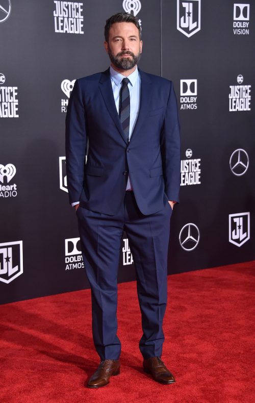 Ben Affleck at the premiere of "Justice League" in 2017