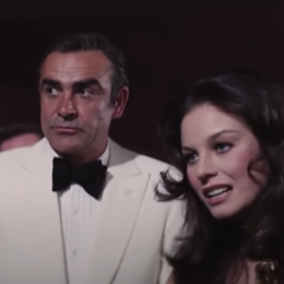 Sean Connery and Lana Wood in "Diamonds Are Forever"