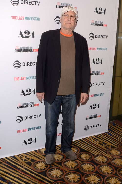 Chevy Chase at the premiere of "The Last Movie Star" in 2018