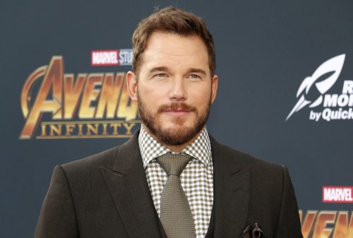 Chris Pratt at the premiere of "Avengers: Infinity War" in April 2018