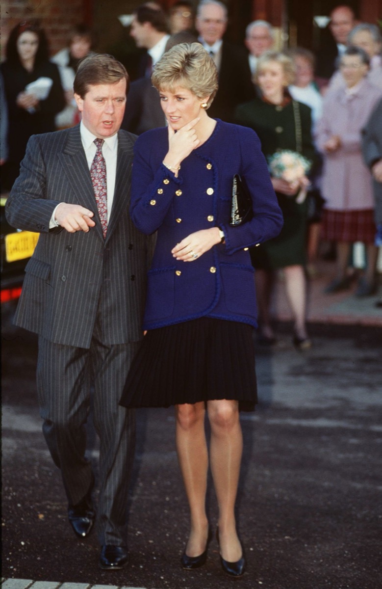 Ken Wharfe and Princess Diana