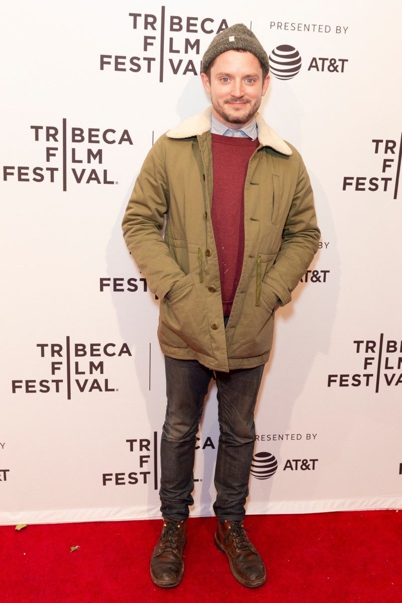 Elijah Wood au Tribeca Film Festival en 2018