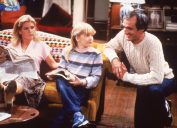 Meredith Baxter, Tina Yothers, and Michael Gross on "Family Ties"