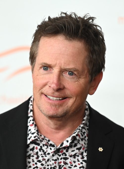 Michael J. Fox at A Funny Thing Happened on the Way to Cure Parkinson's gala in 2021