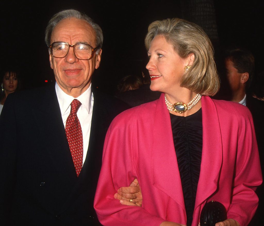 Rupert Murdoch and Ann Mann Murdoch