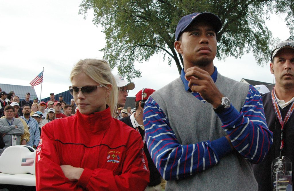Tiger Woods and Elin Nordgren