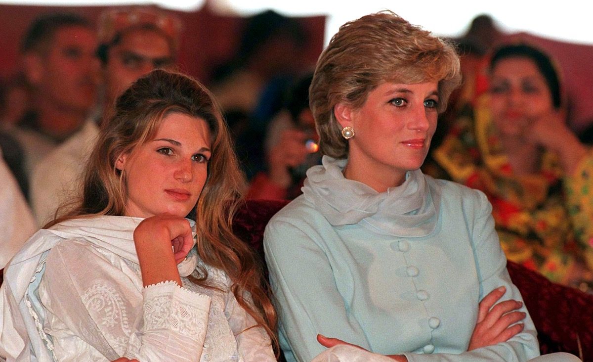 Принцесса Диана и Хаснат Кхан 1997