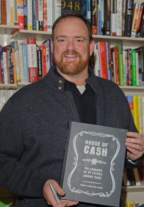 John Carter Cash promoting his book "House of Cash" in 2011