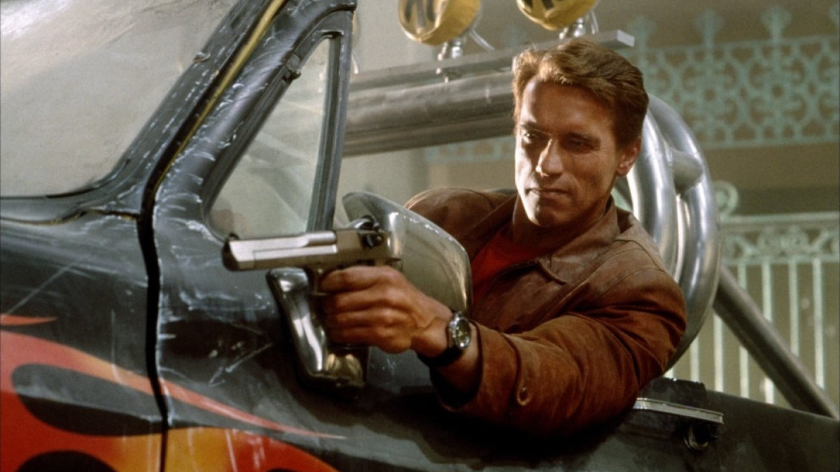 Arnold Schwarzenegger in Last Action Hero