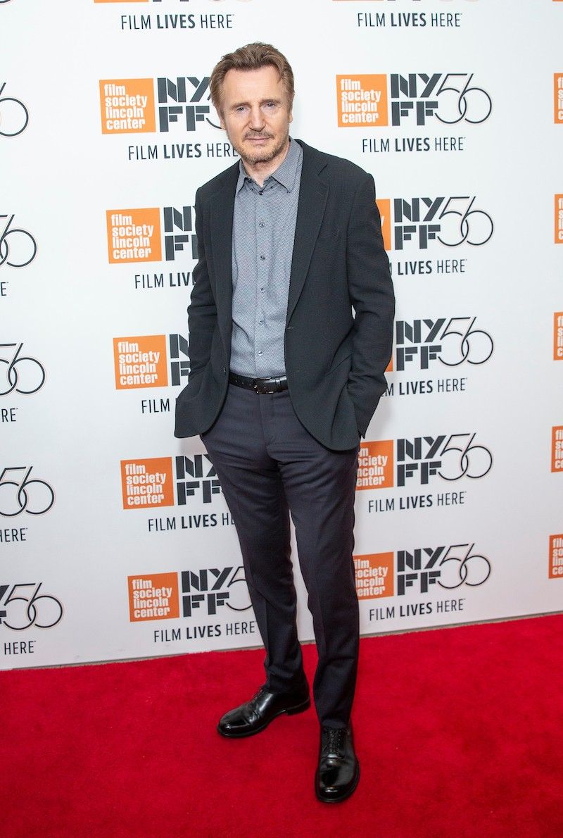  Liam Neeson beim New York Film Festival in 2018