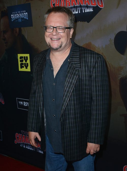 Robbie Rist at the premiere of "The Last Sharknado: It's About Time" in 2018