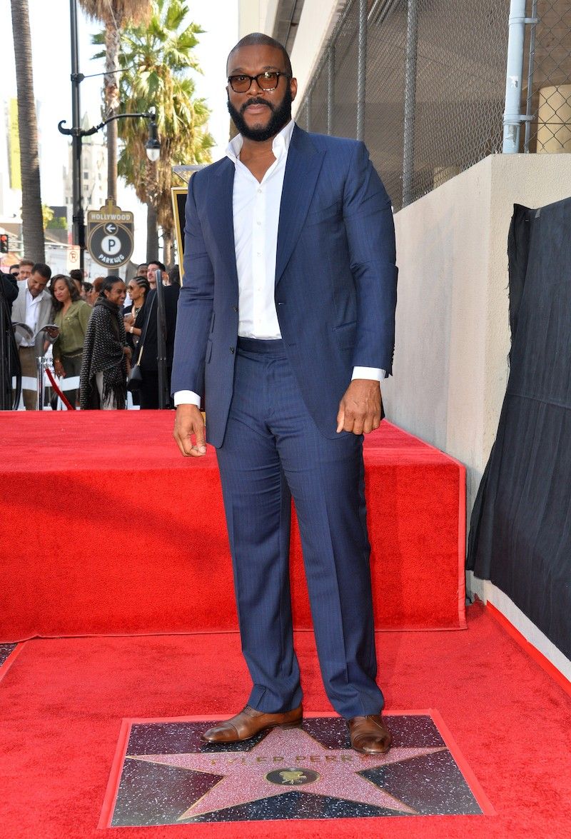  Tyler Perry bei seiner Hollywood Walk of Fame Zeremonie im Jahr 2019