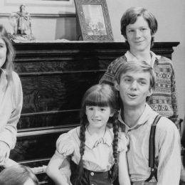 The Waltons cast in 1975