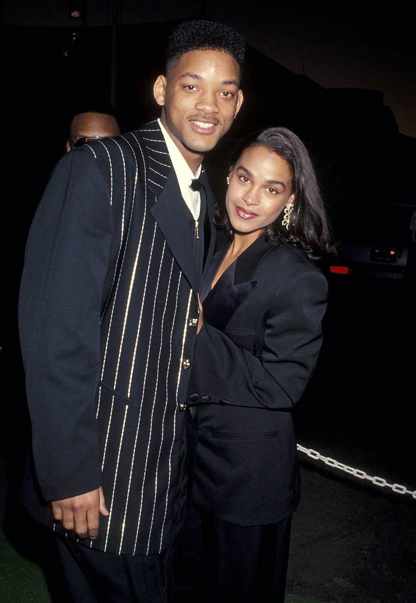 Will Smith and Sheree Zampino in 1992