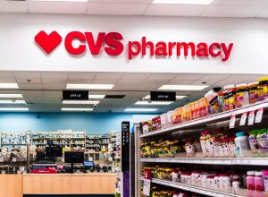 CVS Pharmacy located inside a Target store; CVS Health acquired Target Corporation's pharmacy and retail clinic businesses