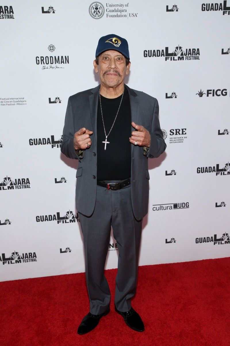 Danny Trejo at the GuadaLAjara Film Festival in 2021