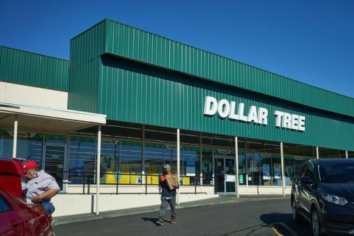 he Dollar Tree store in Tigard, Oregon, during the coronavirus pandemic.