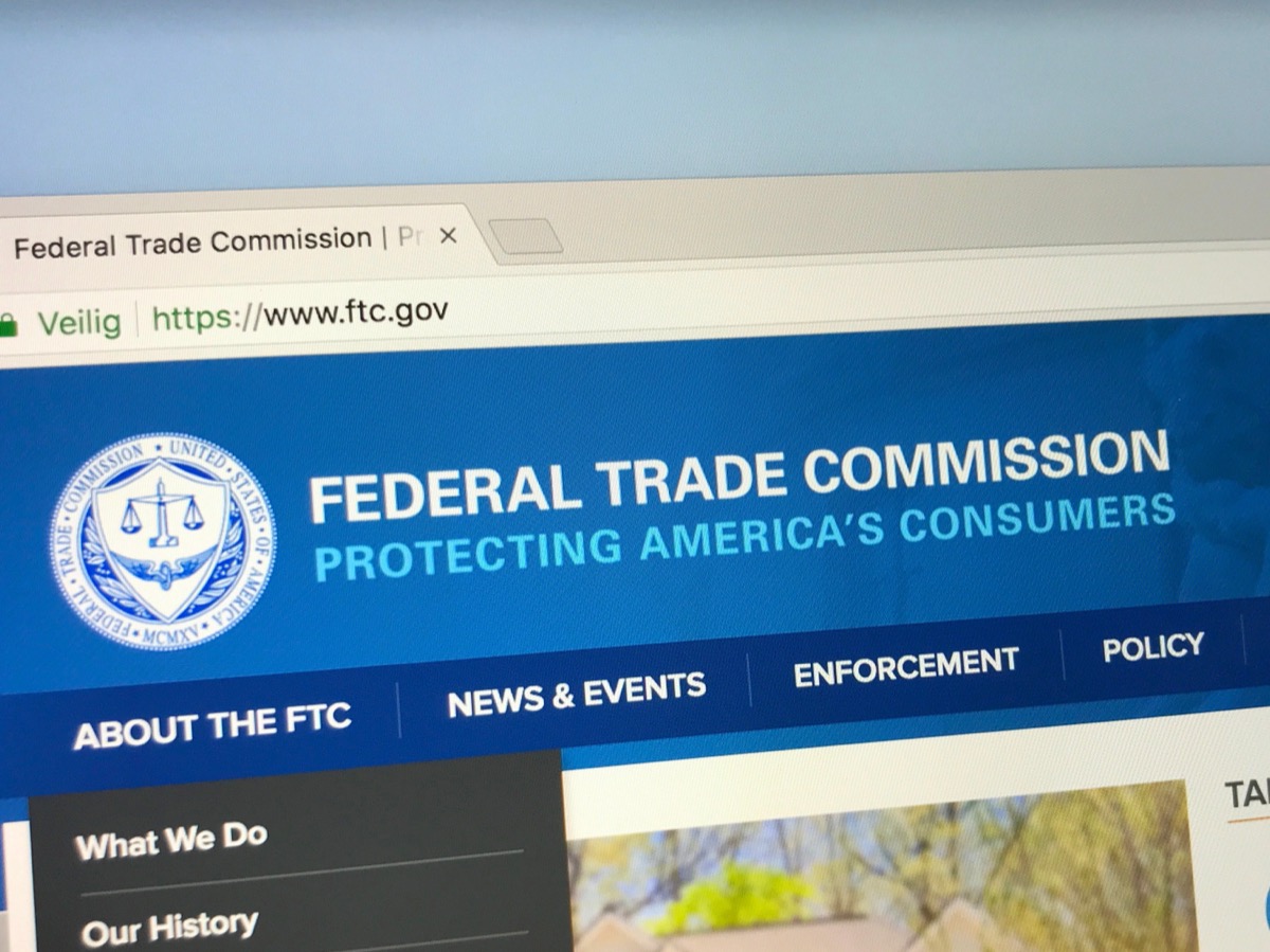 federal trade commission website