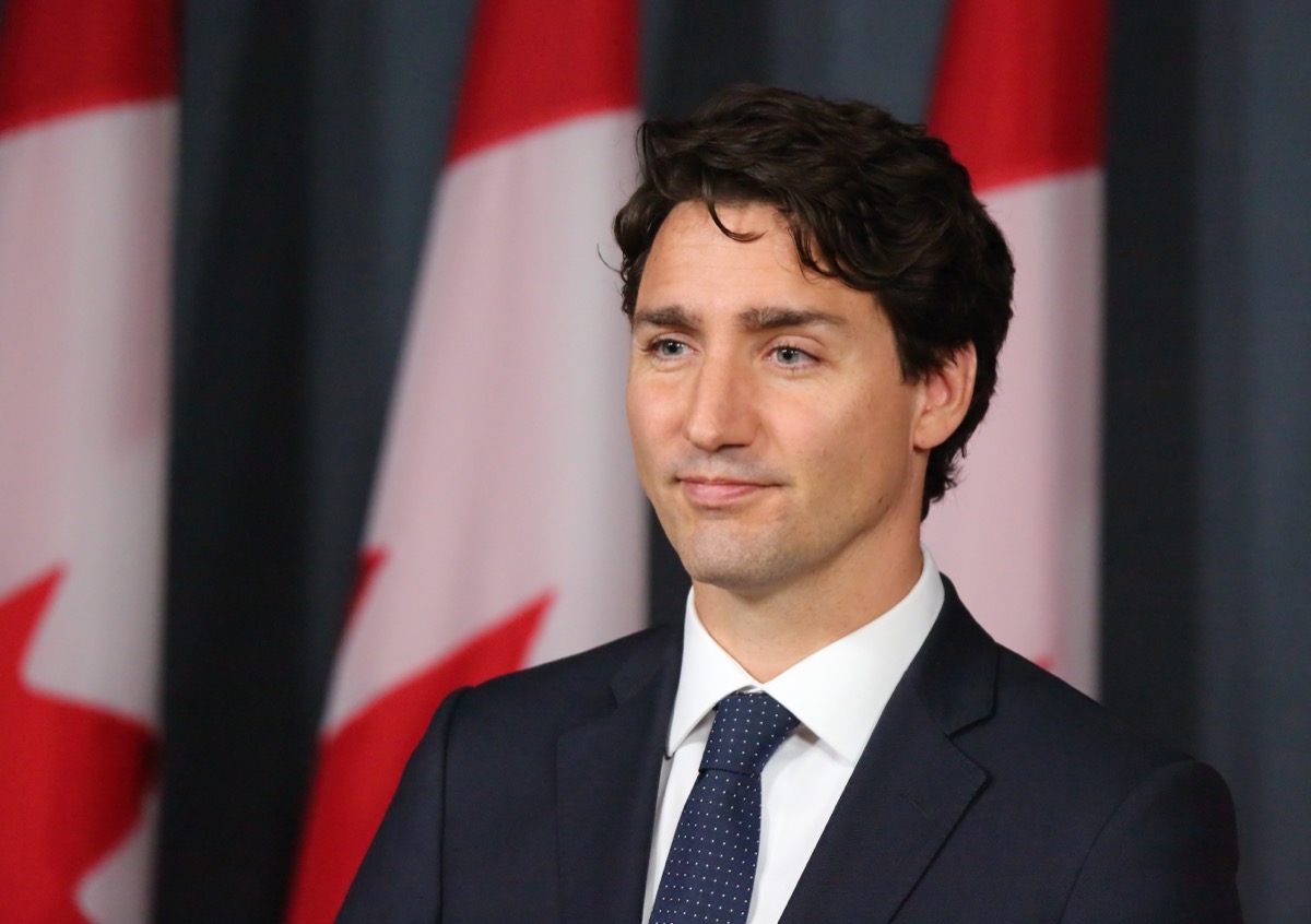 Justin Trudeau vuonna 2016