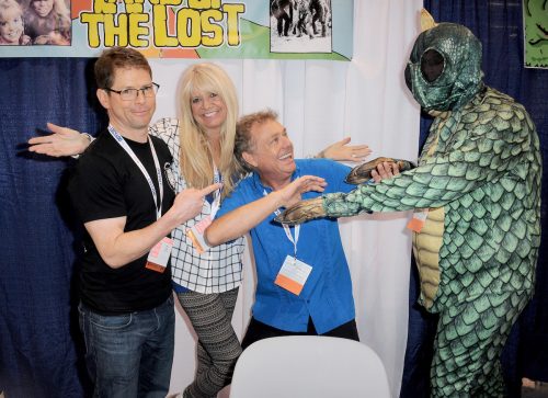 Phil Paley, Kathy Coleman and Wesley Eure at WonderCon Anaheim 2015
