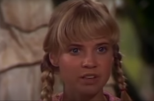 Kathy Coleman as Holly in "Land of the Lost"
