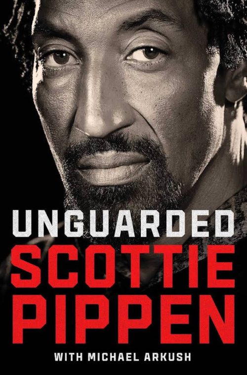 The cover of "Unguarded" by Scottie Pippen