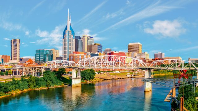 Scenic,View,Of,Nashville,,The,Capital,Of,Tennessee.