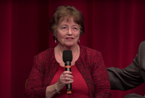 Carol Coombs at an Academy of Motion Picture Arts and Sciences event in 2016