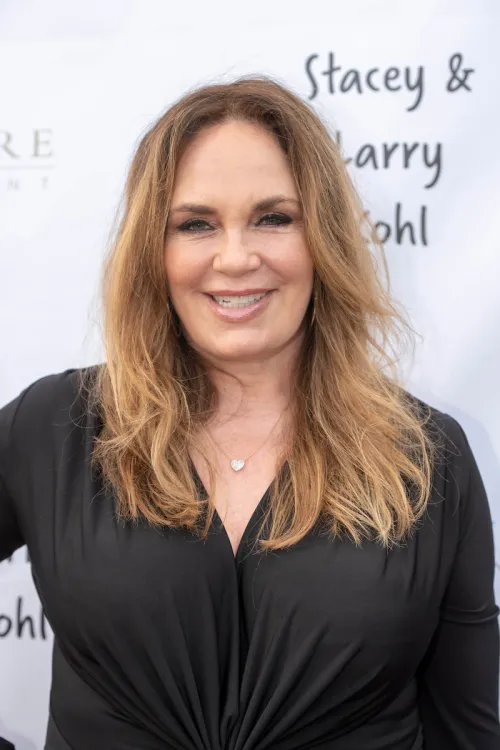 Catherine Bach at the George Lopez Celebrity Golf Classic Pre-Party in 2018