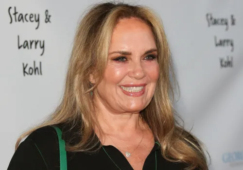 Catherine Bach at the George Lopez 14th Annual Celebrity Golf Classic Pre-Party in October 2021