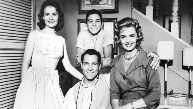 The cast of "The Donna Reed Show" in 1961