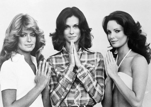 promotional image of the first season cast of charlie's angels